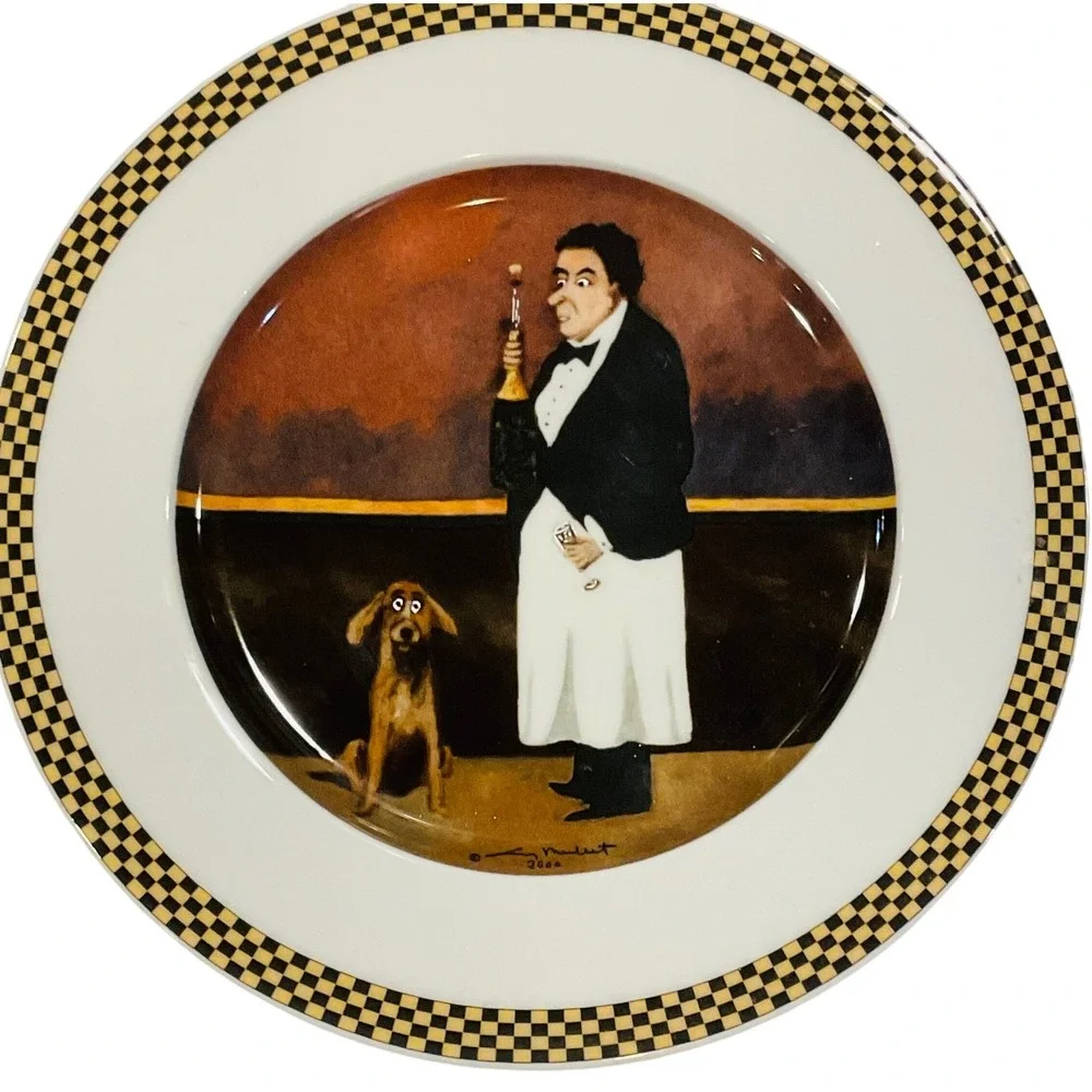 Williams Sonoma Guy Buffet Waiter Suite Salad Plates Set of 4 Eschenbach Germany